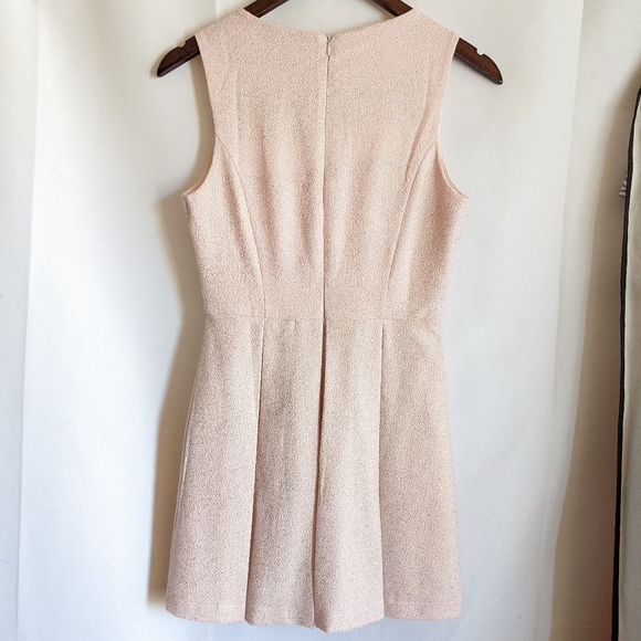 Forever 21 Pink Pleated Sparkle Mini Dress - Picture 7 of 7